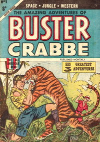 The Amazing Adventures of Buster Crabbe (M. Rubin) #1 (1955?)