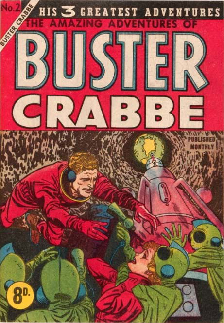 The Amazing Adventures of Buster Crabbe (M. Rubin, 1955 series) #2 ([November 1955?])