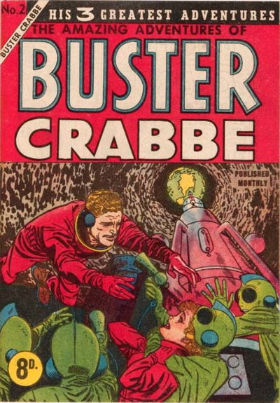 The Amazing Adventures of Buster Crabbe (M. Rubin, 1955 series) #2 [1955?]