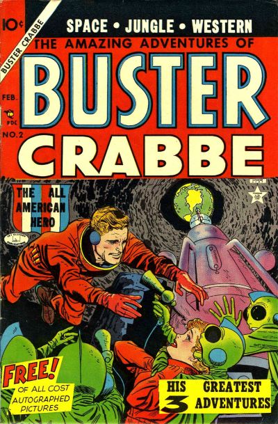 Buster Crabbe  #2 (February 1954)
