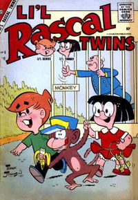 Li'l Rascal Twins (Charlton, 1957? series) #6 (September 1957)