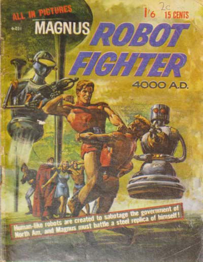 Magnus Robot Fighter 4000 A.D. (Junior Readers, 1966) #6-031 January 1966