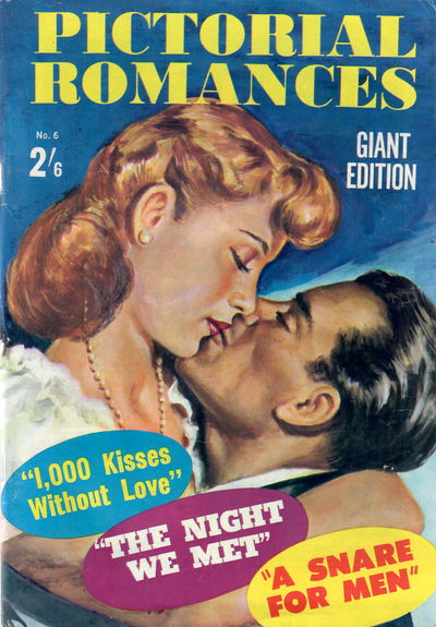 Pictorial Romances Giant Edition (Jubilee, 1957? series) #6 [October 1959?]