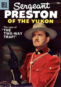 Sergeant Preston of the Yukon (Dell, 1952 series) #24 (August-October 1957)