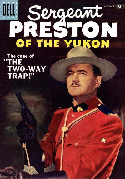 Sergeant Preston of the Yukon (Dell, 1952 series) #24 (August-October 1957)