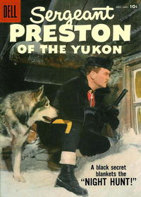 Sergeant Preston of the Yukon (Dell, 1952 series) #25 (November 1957-January 1958)