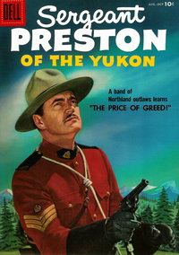 Sergeant Preston of the Yukon (Dell, 1952 series)  #20 (August-October 1956)