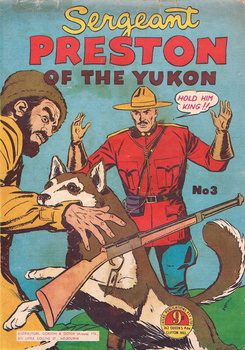 Sergeant Preston of the Yukon (Atlas, 1955? series) #3 ([1956?])