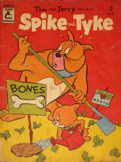 Tom and Jerry Present Spike and Tyke  #11 (April 1958)