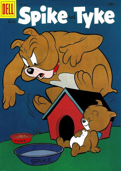M.G.M's Spike and Tyke (Dell, 1955 series) #4 (December 1955-February 1956)
