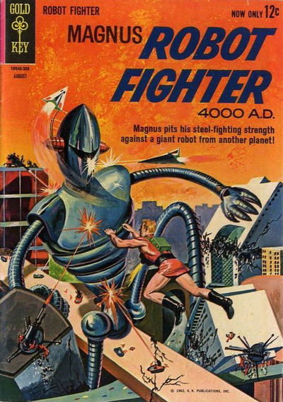 Magnus, Robot Fighter (Western, 1963 series) #3 (August 1963)
