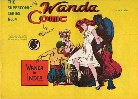 The Supercomic Series (Consolidated Press, 1948 series) #4 — The Wanda Comic (April 1948)