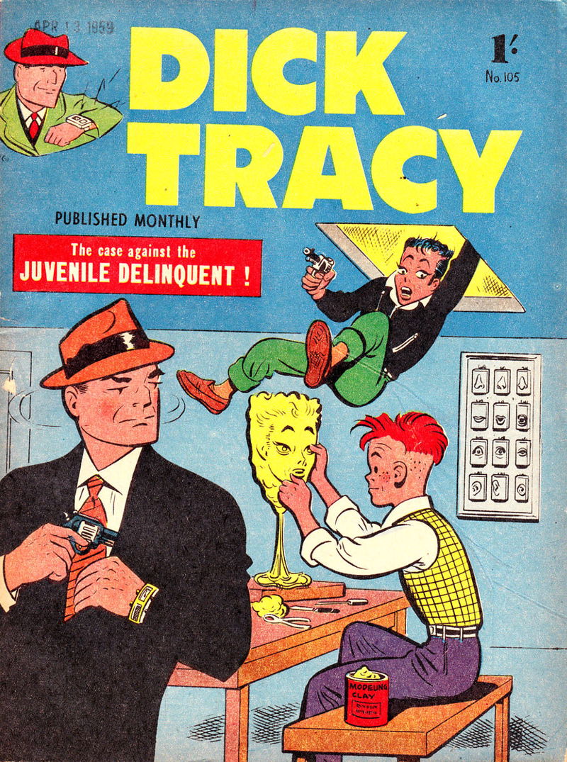 Dick Tracy (Illustrated, 1958? series) #105 (February 1959)
