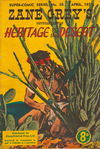 The Supercomic Series (Consolidated Press, 1948 series) #38 — Zane Grey's Picturized Edition April 1951