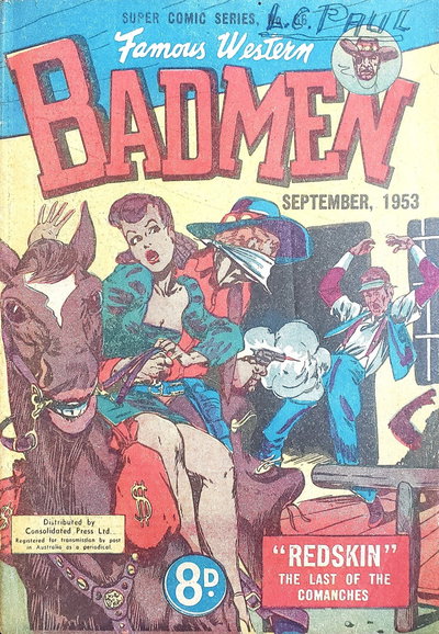 The Supercomic Series  #66 (September 1953)