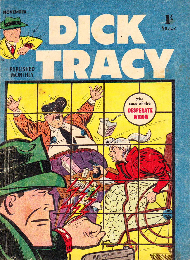 Dick Tracy (Illustrated, 1958? series) #102 (November 1958)