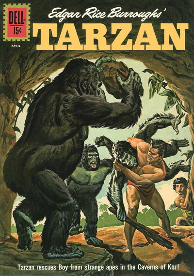 Tarzan (Dell, 1948 series) #129 (March-April 1962)