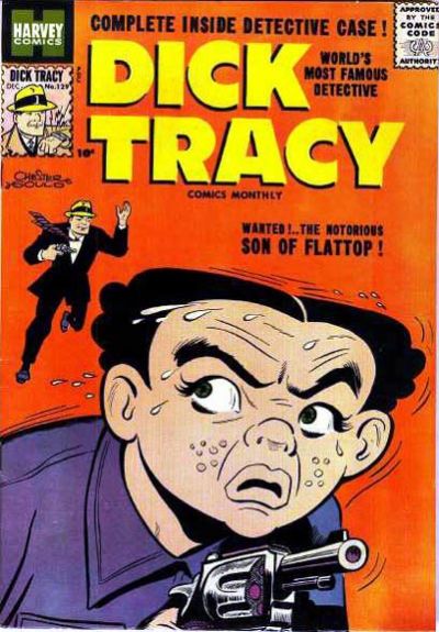 Dick Tracy (Harvey, 1950 series) #129 (December 1958)