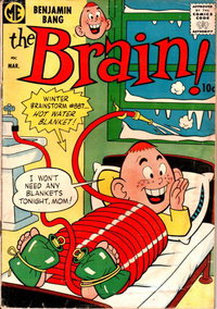 The Brain (Magazine Enterprises, 1956 series)  #7 (March 1958)