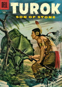 Turok, Son of Stone (Dell, 1956 series) #3 March-May 1956