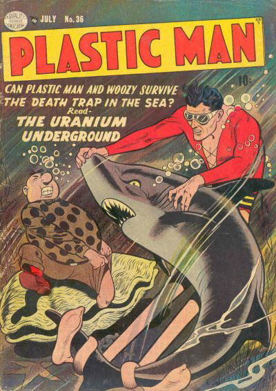 Plastic Man (Quality, 1943 series) #36 (July 1952)