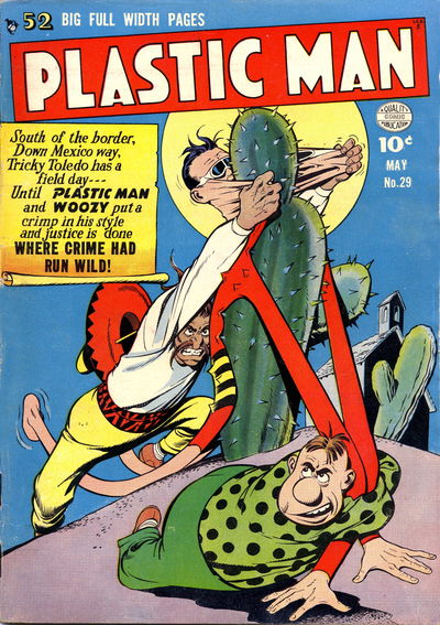 Plastic Man (Quality, 1943 series) #29 (May 1951)