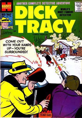 Dick Tracy (Harvey, 1950 series) #126 August 1958