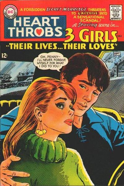 Heart Throbs (DC, 1957 series) #109 (August-September 1967)
