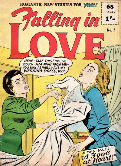 Falling in Love  #5 (June 1955)