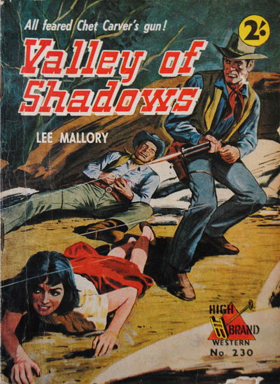 High Brand Western (Cleveland, 1955? series) #230 — Valley of Shadows [January 1961?]