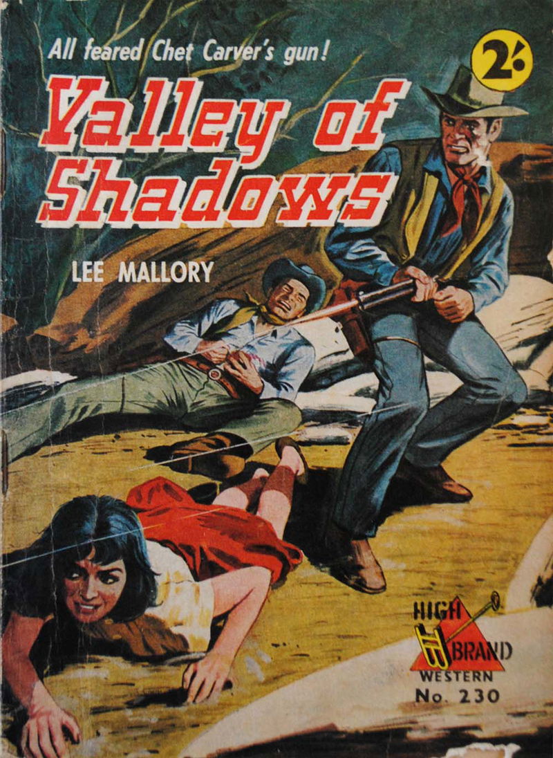 High Brand Western (Cleveland, 1955? series) #230 — Valley of Shadows ([January 1961?])