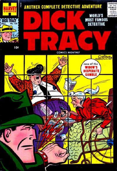 Dick Tracy (Harvey, 1950 series) #125 July 1958