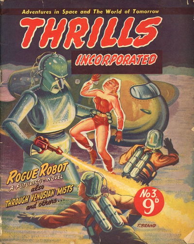 Thrills Incorporated (Transport, 1950 series) #3 May 1950