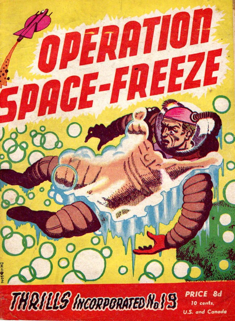 Thrills Incorporated (Transport, 1951 series) #19 — Operation Space-Freeze ([January 1952?])