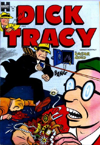 Dick Tracy (Harvey, 1950 series) #74 (April 1954)