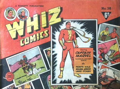 Whiz Comics (Cleland, 1949 series) #38 [1950?]