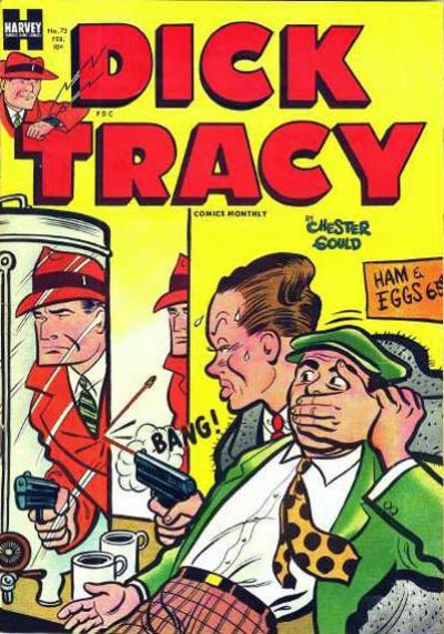 Dick Tracy (Harvey, 1950 series) #72 (February 1954)