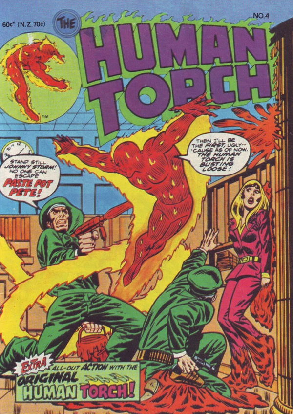 The Human Torch (Yaffa, 1977? series) #4 ([September 1980])