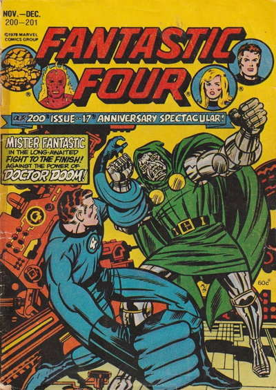 Fantastic Four  #200-201 (November-December 1978)