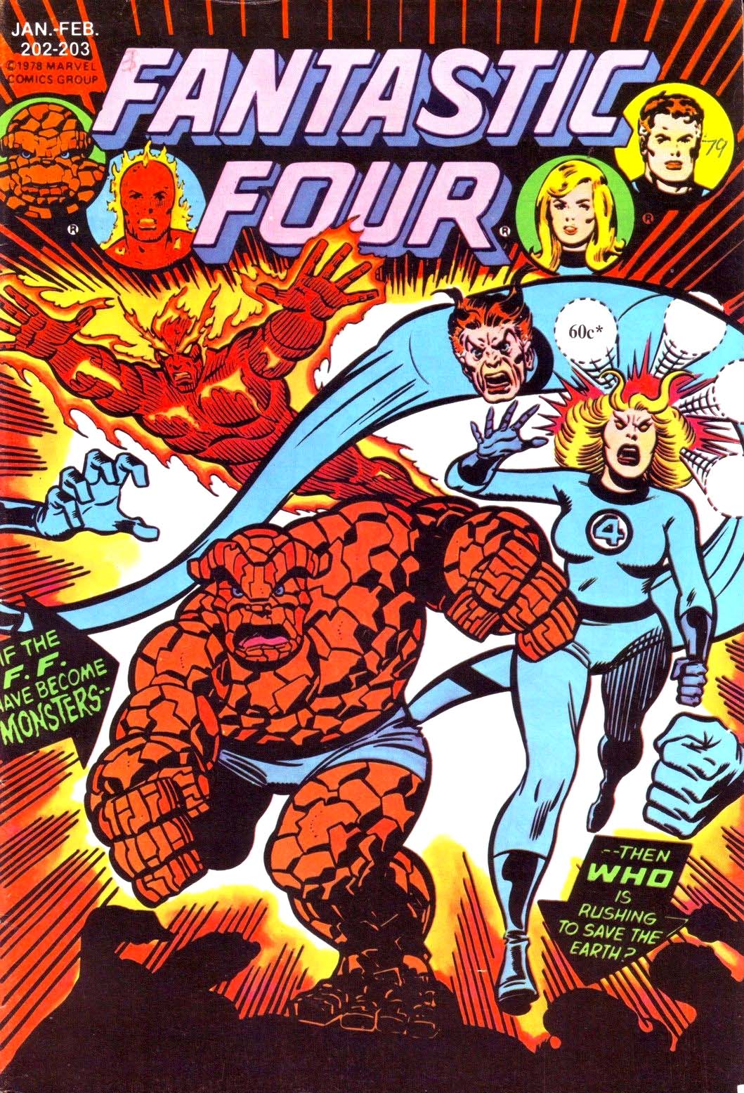 Fantastic Four (Yaffa/Page, 1977 series) #202-203 (January-February 1979)