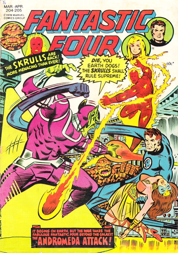 Fantastic Four (Yaffa/Page, 1977 series) #204-205 (March-April 1979)