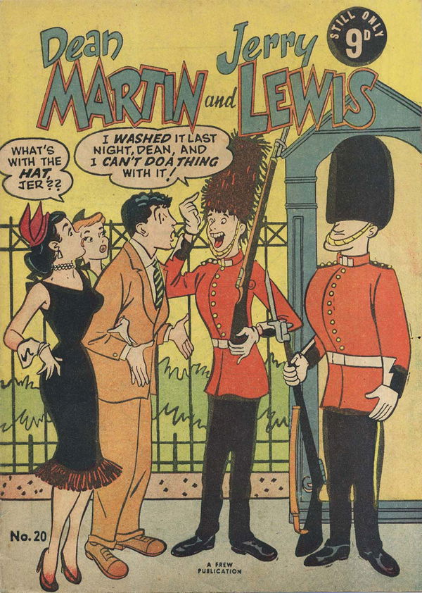 The Adventures of Dean Martin and Jerry Lewis (Frew, 1956 series) #20 (August 1957)