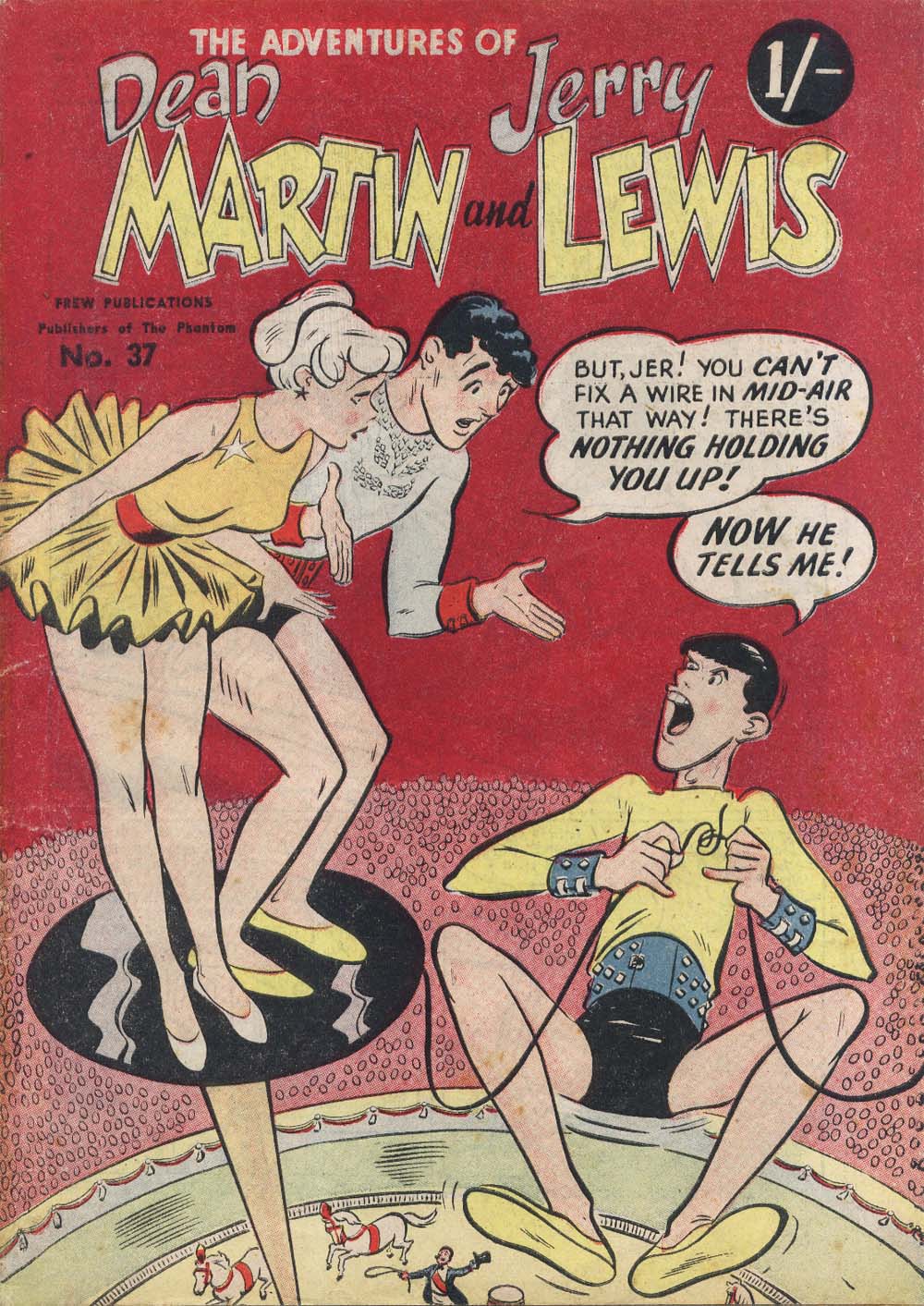 The Adventures of Dean Martin and Jerry Lewis (Tricho, 1961? series) #37 (November 1961)