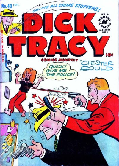Dick Tracy (Harvey, 1950 series) #43 (July 1951)