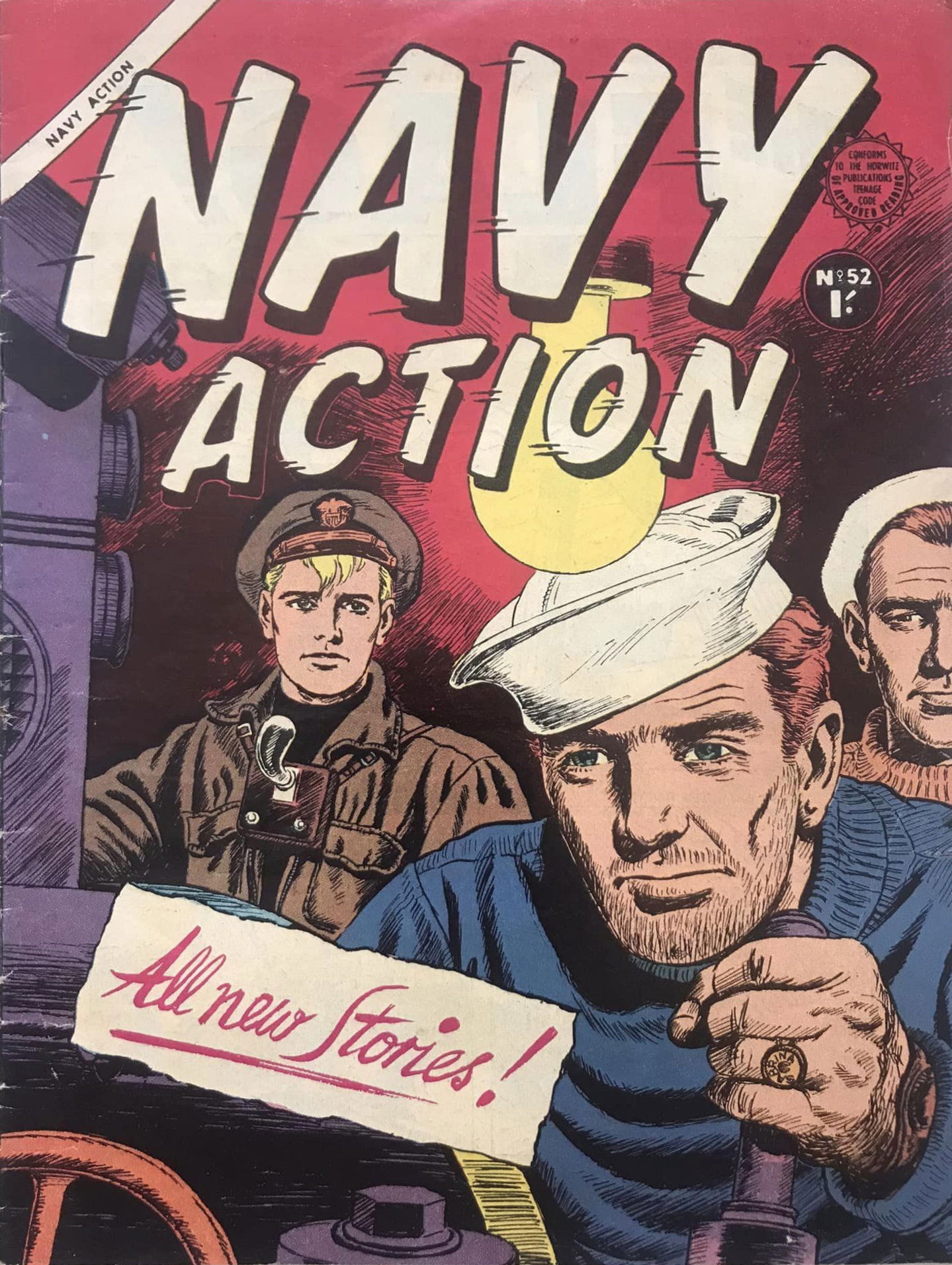 Navy Action (Horwitz, 1956 series) #52 ([August 1959])