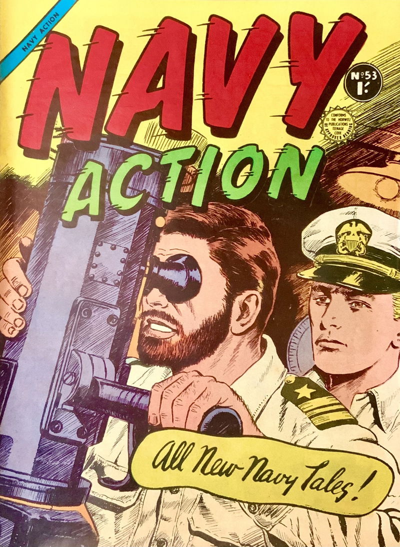 Navy Action (Horwitz, 1956 series) #53 ([September 1959?])