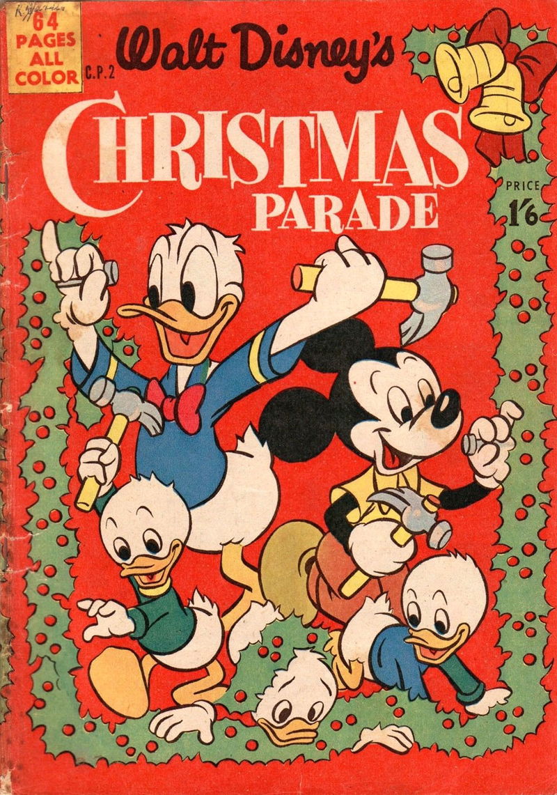 Walt Disney's Christmas Parade [CP Series] (WG Publications, 1953 series) #2 — Walt Disney's Christmas Parade (1954)