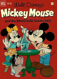 Four Color (Dell, 1942 series)  #362 (December 1951-January 1952) — Mickey Mouse and The Smuggled Diamonds