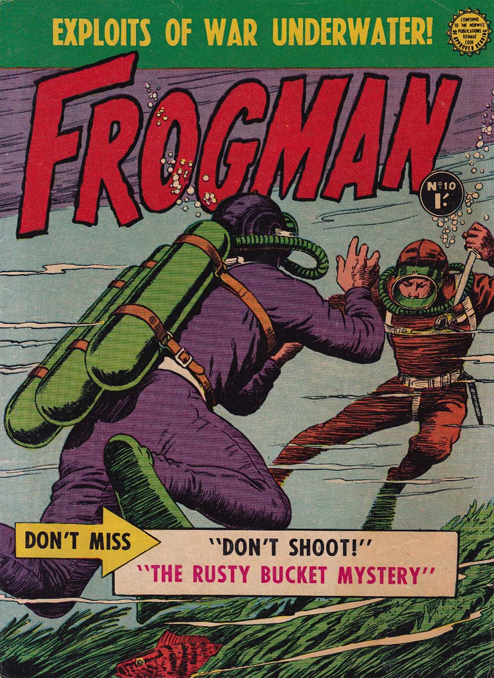 Frogman (Horwitz, 1957? series) #10 ([1958?])