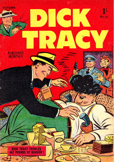 Dick Tracy  #101 (October 1958)